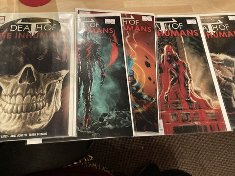 Death of the Inhumans #1-5 - Marvel Comics - 2018 - Full Set