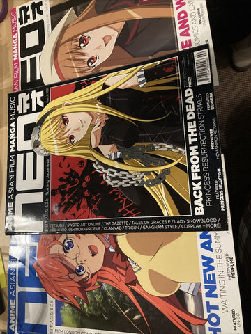 Neo Magazine - 102 And 112 Manga Anime