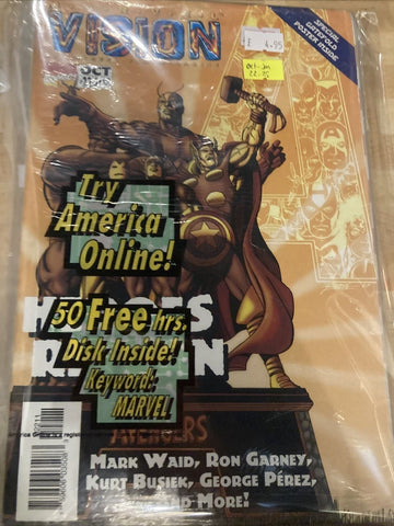 Marvel Vision Magazine Oct-Jan #22,#23,#24 and #25