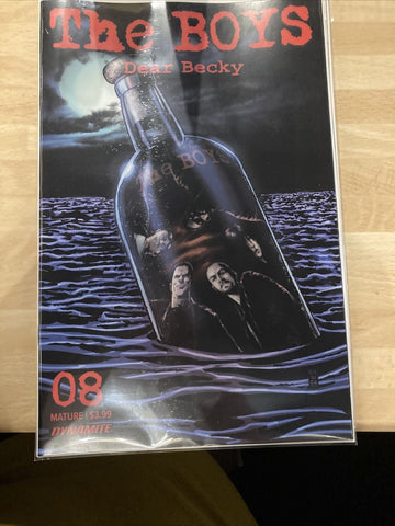 The Boys : Dear Becky #8 -Dynamite - 2021 - 1st print - Garth Ennis -