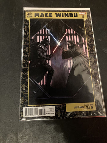 Star Wars: Mace Windu #2 - Marvel Comics - 2017 - Adi Granov Variant
