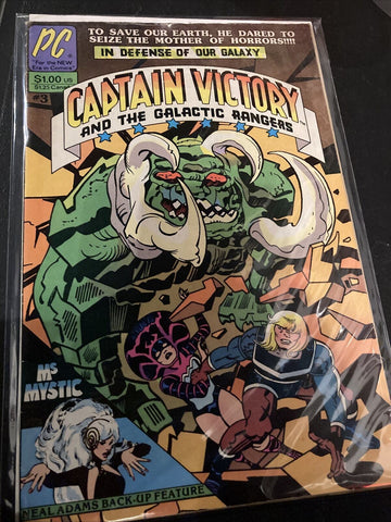 Captain Victory And The Galactic Rangers #3 - PC Comics - 1981