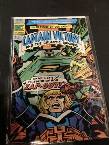 Captain Victory And The Galactic Rangers #8 - PC Comics - 1981