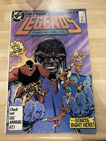 Legends #1 (of 6) - DC Comics - 1986 - 1st App. Amanda Waller