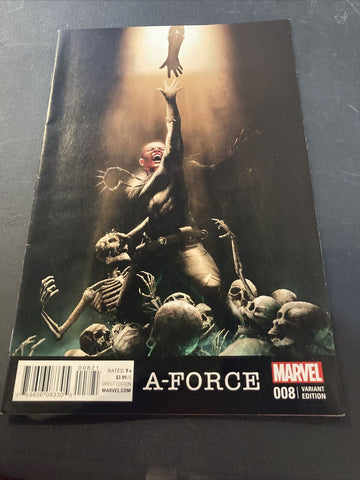 A-Force #008 - Marvel - 2016 - Black Panther Rahzzah Variant