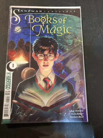 Books Of Magic #1 - DC Comics - Variant Cover