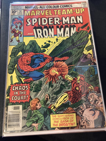 Marvel Team-Up #51 - Marvel Comics - 1976