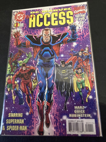 DC/Marvel All Access #1 - DC / Marvel Crossover - 1996