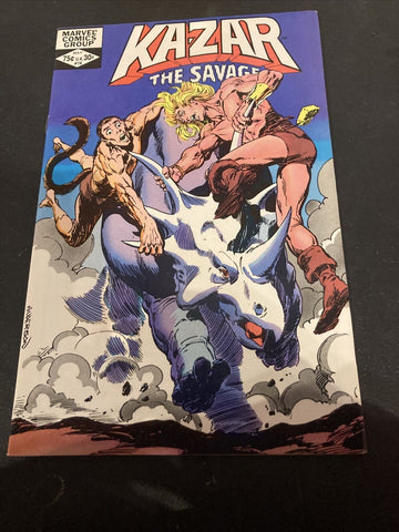 Kazar The Savage #14 - Marvel Comics - 1982