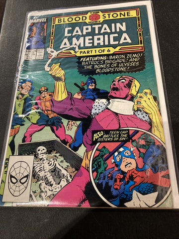 Captain America #357 - Marvel Comics - 1989