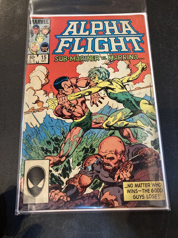 Alpha Flight #15 - Marvel Comics - 1984
