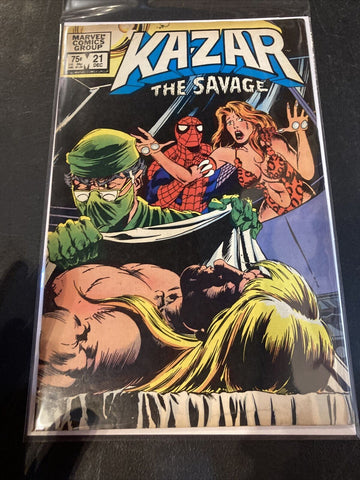 Ka-Zar The Savage #21 - Marvel Comics - 1982