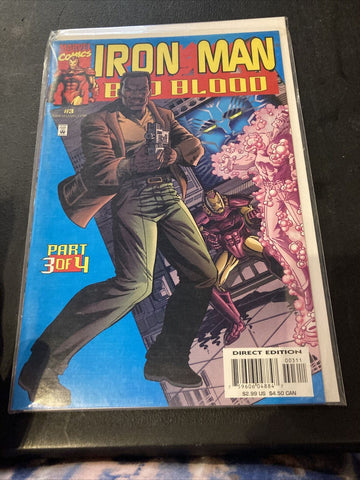 Iron Man: Bad Blood #3 - Marvel Comics - 2000
