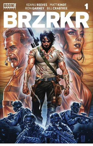 BRZRKR #1 - Boom Studios - 2021 - Cover B