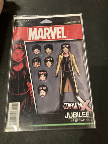 Generation X #001 - Marvel Comics - 2017 - Action Figure Variant