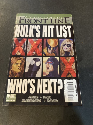 World War Hulk: Front Line #4 - Marvel Comics - 2007