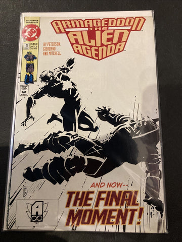Armageddon The Alien Agenda #4 - DC Comics - 1992