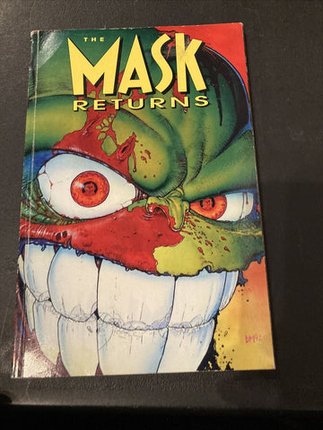The Mask Returns - Paperback - 1st Edition Titan Books 1994 - Rare TPB OOP
