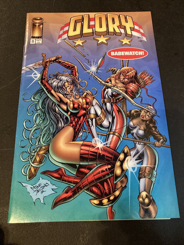 Glory #8 - Image Comics - 1995 - "Babewatch"