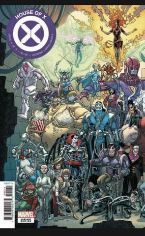 House of X #6 Variant Javier Garron Connecting Cover