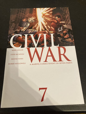 Civil War #7 - Marvel Comics - 2007