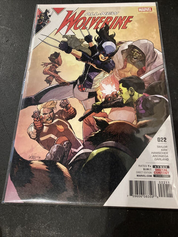 All New Wolverine #22 - Marvel Comics - 2016 VF/NM