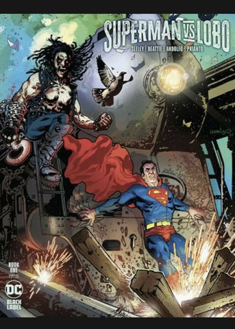 Superman Vs Lobo - Book One 1 - Harris Variant - Dc Comics 2021
