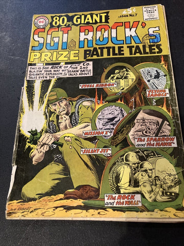 80 Page Giant : Sgt. Rock #7 - DC Comics - 1965