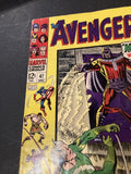 The Avengers #47 - Marvel Comics - 1967 - 1st App Dane Whitman As Black Knight