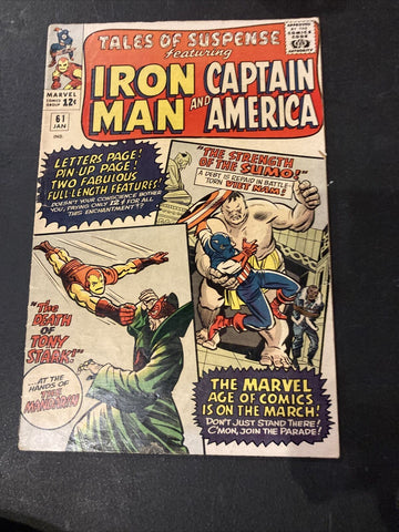 Tales Of Suspense #61 - Marvel Comics - 1965 - Pin-Up Intact