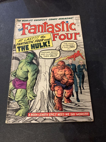 Fantastic Four #12 - 1st Wrecker - Marvel - 1963 - Back Issue