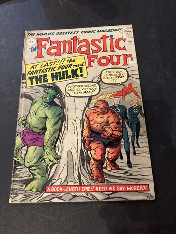 Fantastic Four #12 - Marvel Comics - 1963 -1st Wrecker