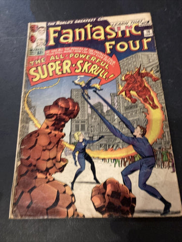 Fantastic Four #18 - Marvel Comics - 1963 - 1st App. Super Skrull