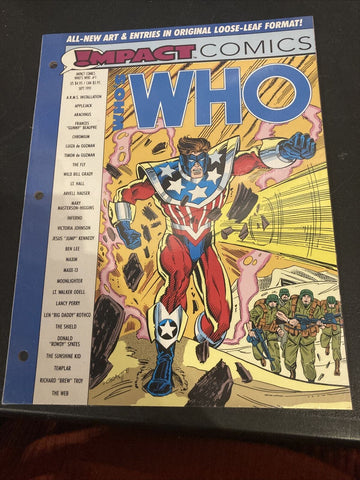 Impact Comics Who’s Who #1 - September 1991
