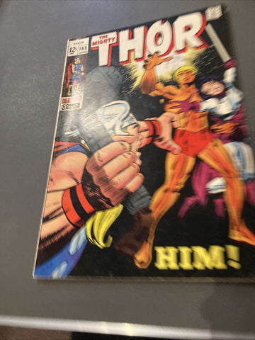 Mighty Thor #165 - 1st Full App. ‘Him’ (Adam Warlock) - Marvel - 1969
