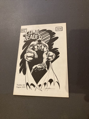 The Comic Reader #121 - 1975 - Back Issue