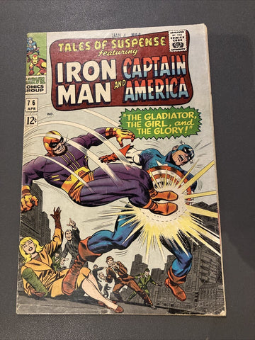 Tales of Suspense #76 - Marvel Comics - 1966 - 2nd App. Batroc The Leaper