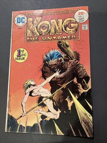 Kong The Untamed #1 - DC Comics - 1975