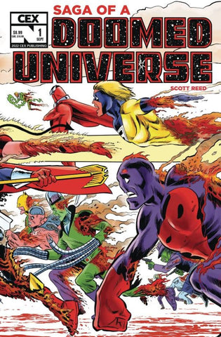Saga of a Doomed Universe #1 - Comics Experience Publishing - 2022 - Cover E -