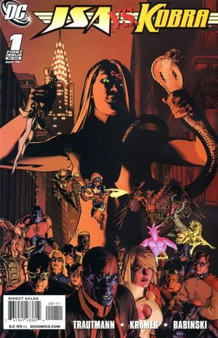 JSA Vs. Kobra #1 - DC Comics - 2009