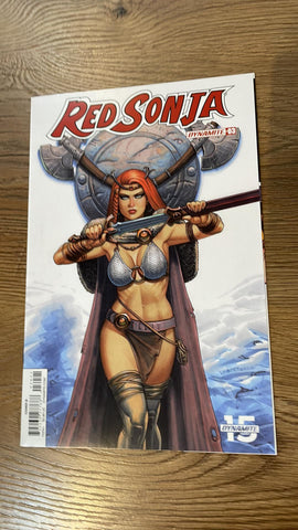 Red Sonja #3 - Dynamite - 2019 - Cover B Linsner