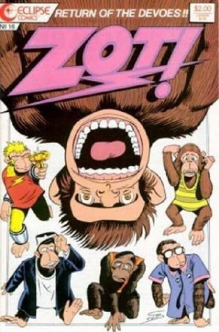 Zot! #16 - Eclipse Comics - 1987
