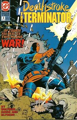 Deathstroke The Terminator #3 - DC Comics - 1991