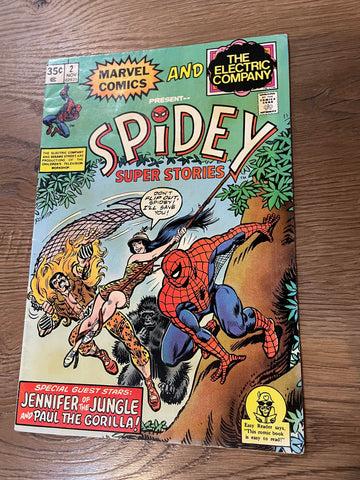 Spidey Super Stories #2 - Marvel Comics - 1974 - Back Issue