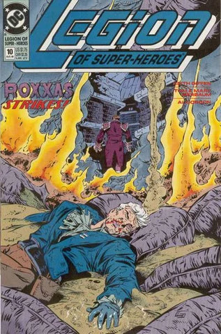 Legion of Super-Heroes #10 - DC Comics - 1990