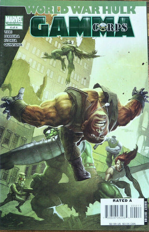 World War Hulk: Gamma Corps #4 (of 4) - Marvel Comics - 2008