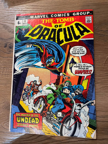 Tomb of Dracula #11 - Marvel Comics - 1973 **