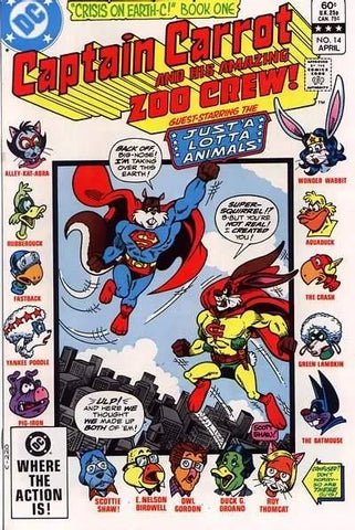 Captain Carrot & His Amazing Zoo Crew #14 - DC Comics - 1983