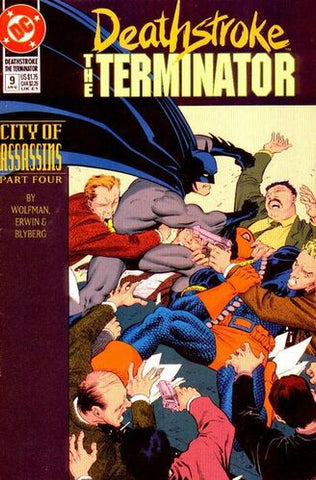 Deathstroke The Terminator #9 - DC Comics - 1992