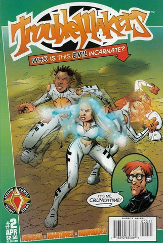 Troublemakers #2 - Acclaim Comics - 1997